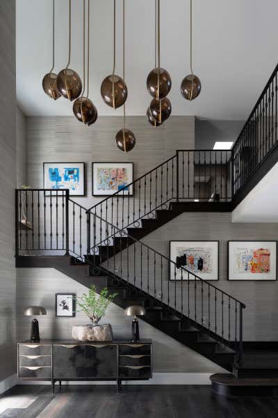  Contemporary Bachelor Pad Entry and Hall. Hollywood Hills by Jeff Andrews - Design.