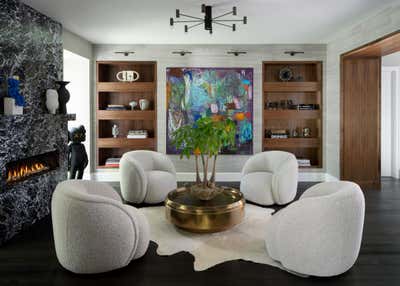  Contemporary Living Room. Hollywood Hills by Jeff Andrews - Design.