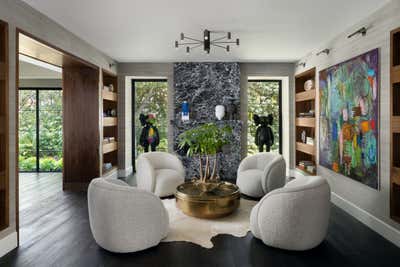  Contemporary Bachelor Pad Living Room. Hollywood Hills by Jeff Andrews - Design.