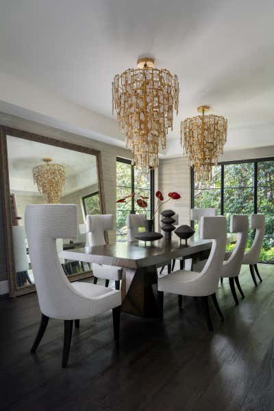  Contemporary Bachelor Pad Dining Room. Hollywood Hills by Jeff Andrews - Design.