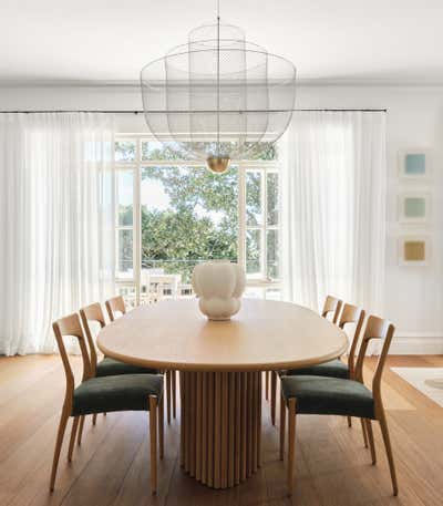  Contemporary Minimalist Dining Room. Bellevue Hill House by James Lee Designs.