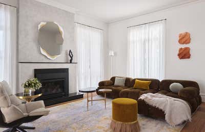 Contemporary Living Room. Bellevue Hill House by James Lee Designs.