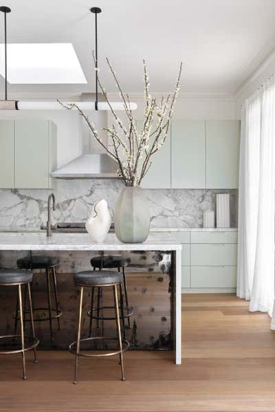  Minimalist Modern Family Home Kitchen. Bellevue Hill House by James Lee Designs.