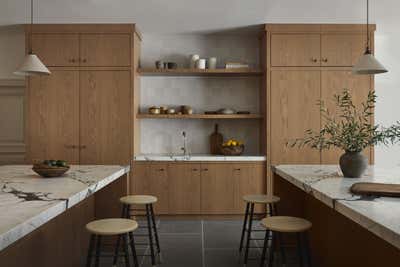  Farmhouse Family Home Kitchen. Linea Del Cielo by Westbourne Studio.