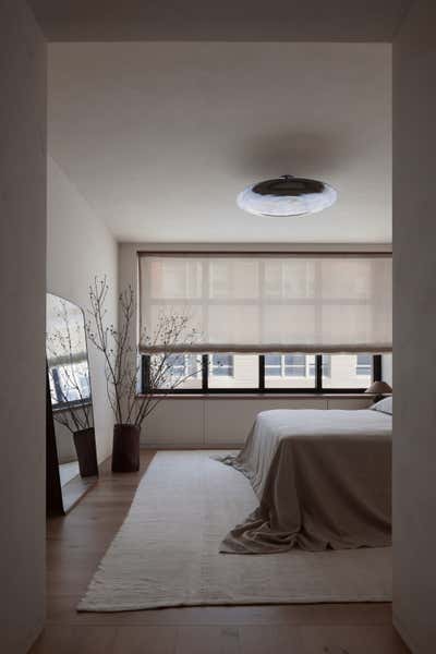  Contemporary Minimalist Apartment Bedroom. Morton by Westbourne Studio.