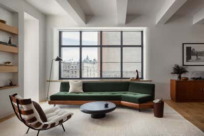  Contemporary Mid-Century Modern Living Room. Morton by Westbourne Studio.