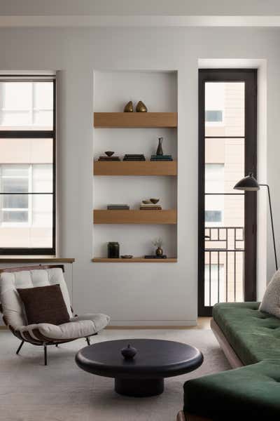  Minimalist Mid-Century Modern Living Room. Morton by Westbourne Studio.