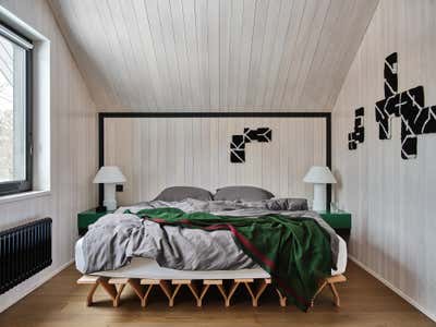  Scandinavian Country House Bedroom. Private House by Petr Grigorash.