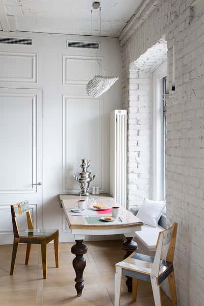  Industrial Dining Room. Private Apartment by Petr Grigorash.