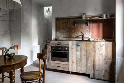 Rustic Kitchen. Private House by Petr Grigorash.