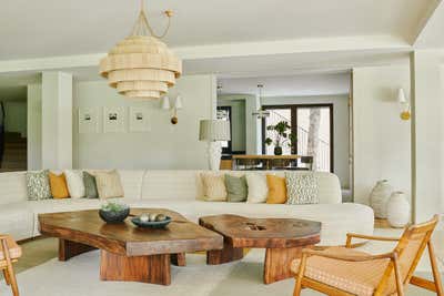  Mid-Century Modern Family Home Living Room. Barcelona Apartment by Charles and Co. .