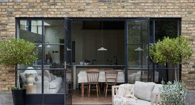  English Country Contemporary Exterior. Wanstead Place  by studio.skey.