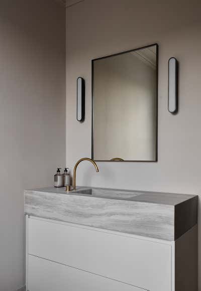  Minimalist Scandinavian Bathroom. Queens Park Terrace by studio.skey.