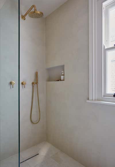 Scandinavian Bathroom. Queens Park Terrace by studio.skey.