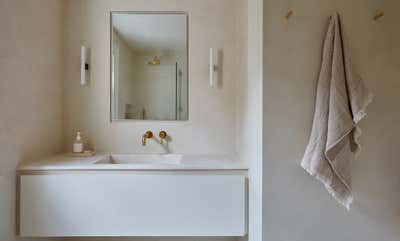  Contemporary Minimalist Family Home Bathroom. Queens Park Terrace by studio.skey.