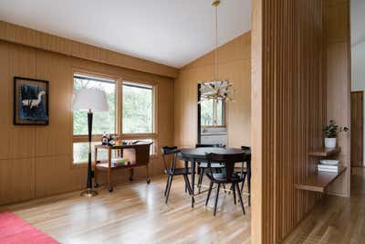  Mid-Century Modern Family Home Dining Room. Midcentury Marvel by Susan Yeley Homes.