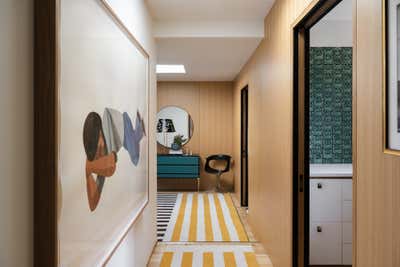  Mid-Century Modern Eclectic Family Home Entry and Hall. Midcentury Marvel by Susan Yeley Homes.
