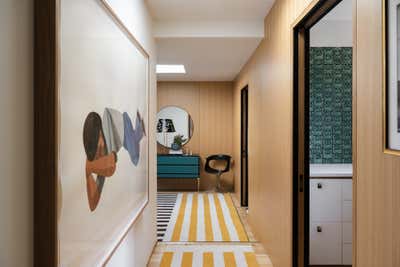 Mid-Century Modern Family Home Entry and Hall. Midcentury Marvel by Susan Yeley Homes.