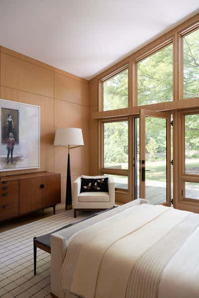  Mid-Century Modern Modern Family Home Bedroom. Midcentury Marvel by Susan Yeley Homes.