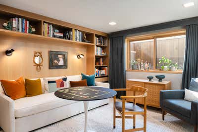  Eclectic Living Room. Midcentury Marvel by Susan Yeley Homes.