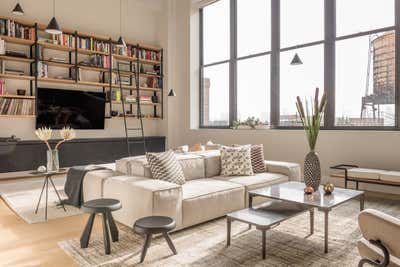  Modern Apartment Living Room. Hudson Street by Atelier Armbruster.