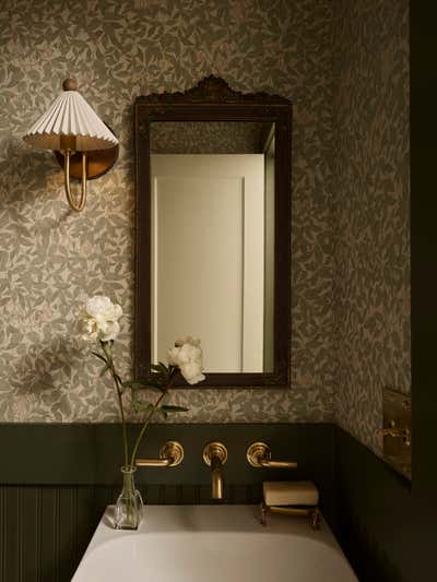  Traditional Organic Family Home Bathroom. Tree House by Susannah Holmberg Studios.