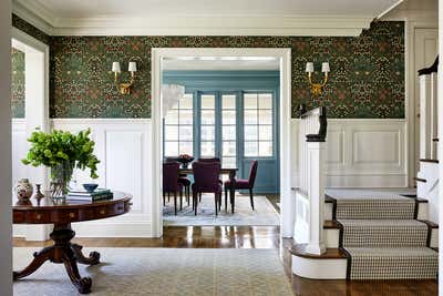  Eclectic Family Home Entry and Hall. Cedar Parkway by Erica Burns Interiors.