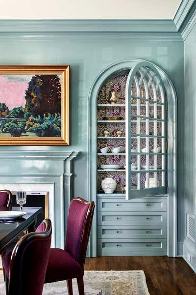  Eclectic Dining Room. Cedar Parkway by Erica Burns.
