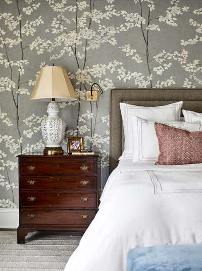  Eclectic Transitional Bedroom. Cedar Parkway by Erica Burns.