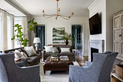  Eclectic Family Home Living Room. 37th Street by Erica Burns.