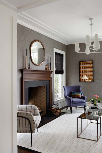  Traditional Living Room. Exeter Road by Erica Burns Interiors.