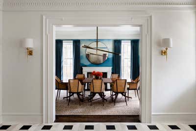  Traditional Dining Room. Exeter Road by Erica Burns Interiors.