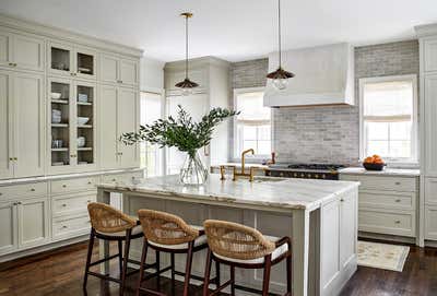  Eclectic Traditional Family Home Kitchen. Osceola Road by Erica Burns Interiors.