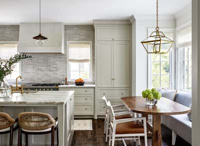  Eclectic Transitional Kitchen. Osceola Road by Erica Burns Interiors.