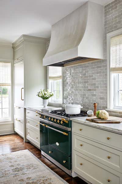  Transitional Family Home Kitchen. Osceola Road by Erica Burns Interiors.