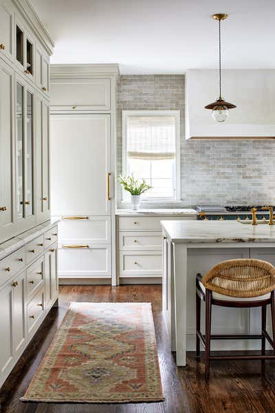  Traditional Family Home Kitchen. Osceola Road by Erica Burns Interiors.