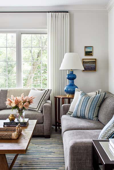  Transitional Living Room. Osceola Road by Erica Burns Interiors.