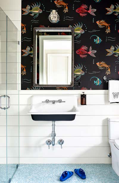  Transitional Family Home Bathroom. Holly Leaf Court by Erica Burns.