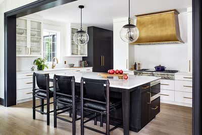  Modern Transitional Family Home Kitchen. Holly Leaf Court by Erica Burns.