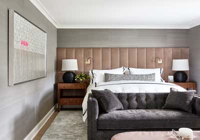  Modern Family Home Bedroom. Holly Leaf Court by Erica Burns Interiors.