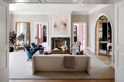  Traditional Transitional Living Room. Woodlawn Avenue by Erica Burns Interiors.