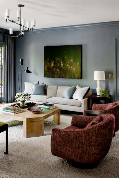  Traditional Transitional Living Room. Woodlawn Avenue by Erica Burns Interiors.