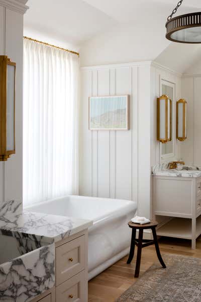  Traditional Transitional Bathroom. Woodlawn Avenue by Erica Burns Interiors.