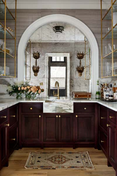  Modern Pantry. Woodlawn Avenue by Erica Burns Interiors.