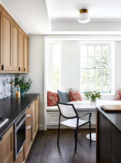  Transitional Family Home Kitchen. Wardman Tower by Erica Burns Interiors.