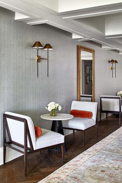  Modern Entry and Hall. Wardman Tower by Erica Burns Interiors.