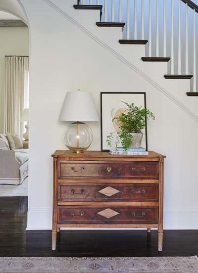  Transitional Family Home Entry and Hall. Burling Terrace by Erica Burns Interiors.
