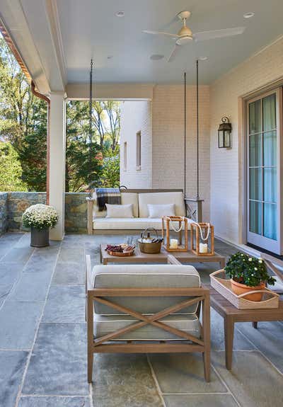  Transitional Family Home Exterior. Burling Terrace by Erica Burns Interiors.
