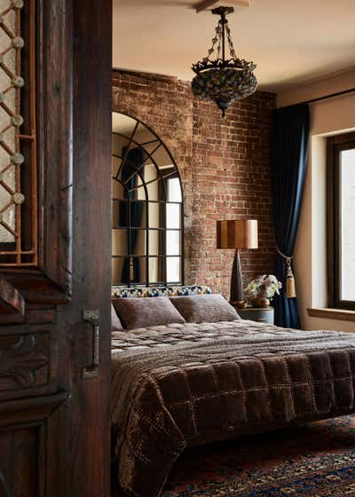  Bohemian Eclectic Bedroom. Alphabet City Loft by Evan Edward .