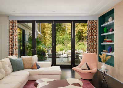 Modern Open Plan. Greenwich Home by Evan Edward .